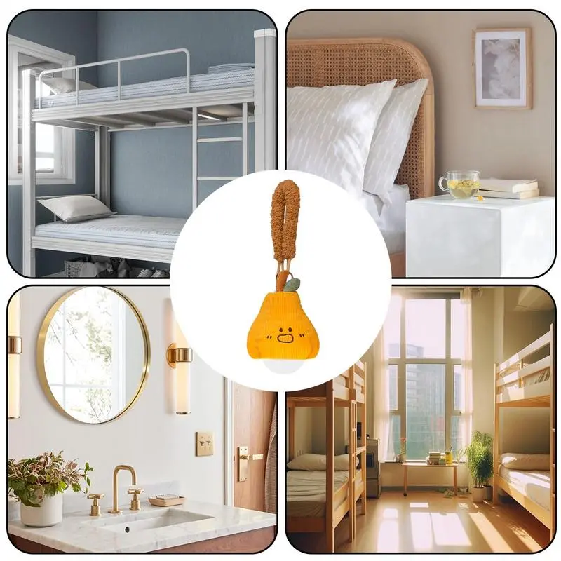 Pear Light 12W Night Lamp For Kids Energy Saving Bulb Lantern Modern Lighting For Boys Girls Dorm Kitchen College Decor