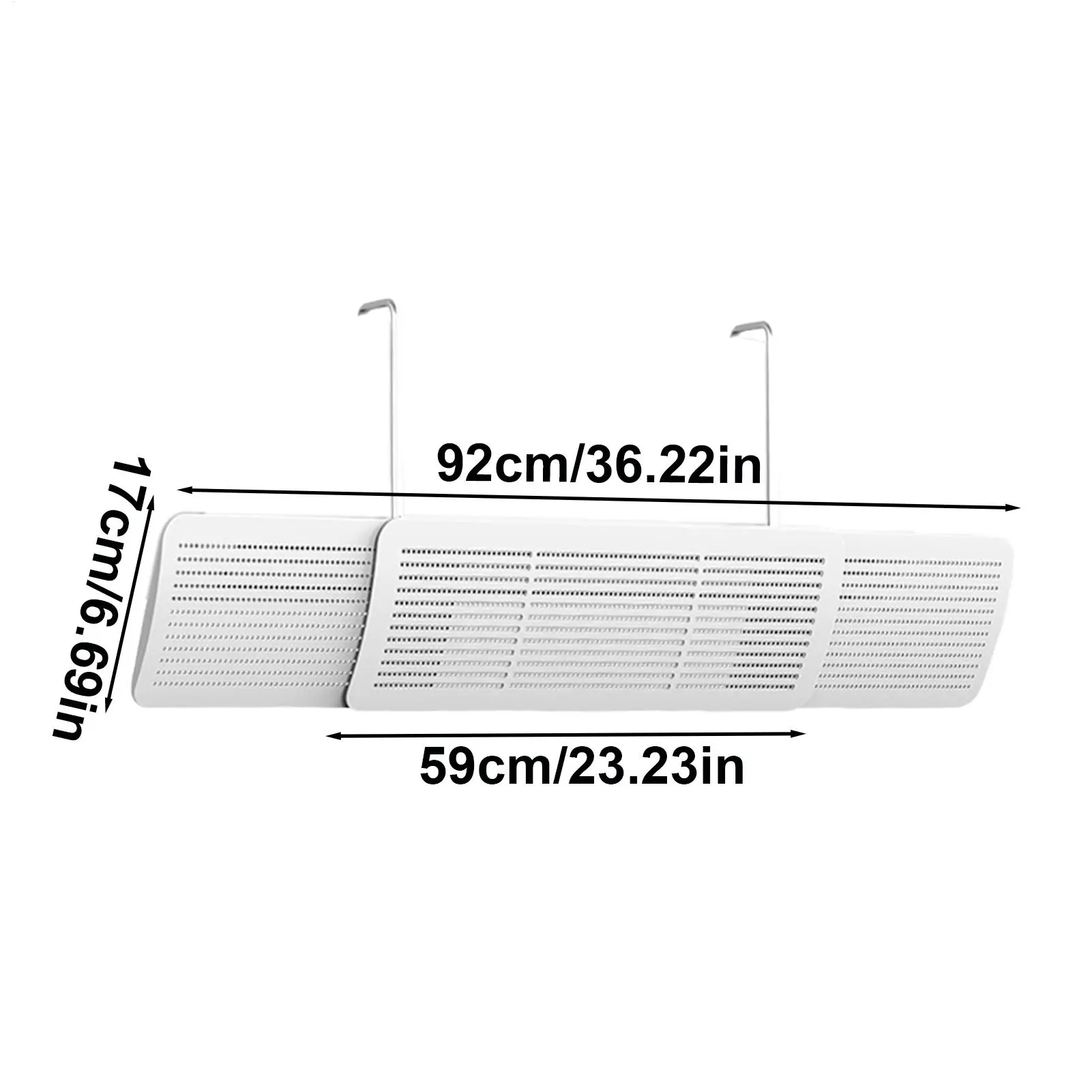 Retractable Air Conditioner Deflector AC Accessories AC Windshield Scalable Hanging-type Anti-direct Blowing Air Deflector