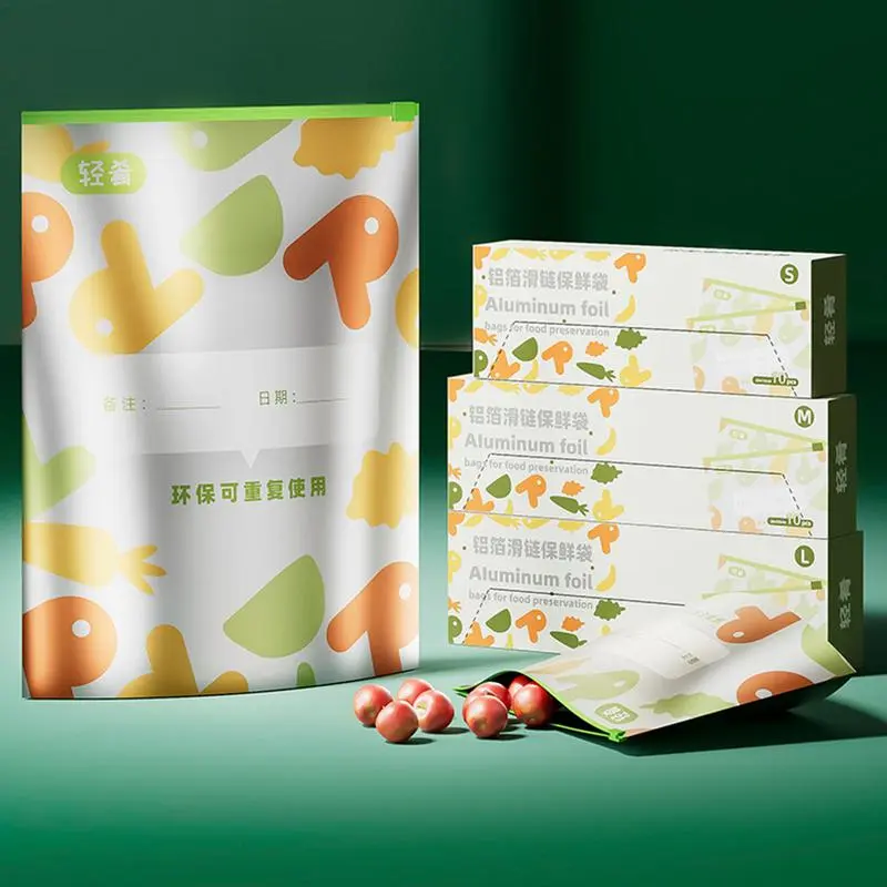 Zip Sealer Bags For Food Extra Strength Sealer Meal Prep Freezer Bag Zip Containers Sandwich Zip Bag Leakproof For Fruits