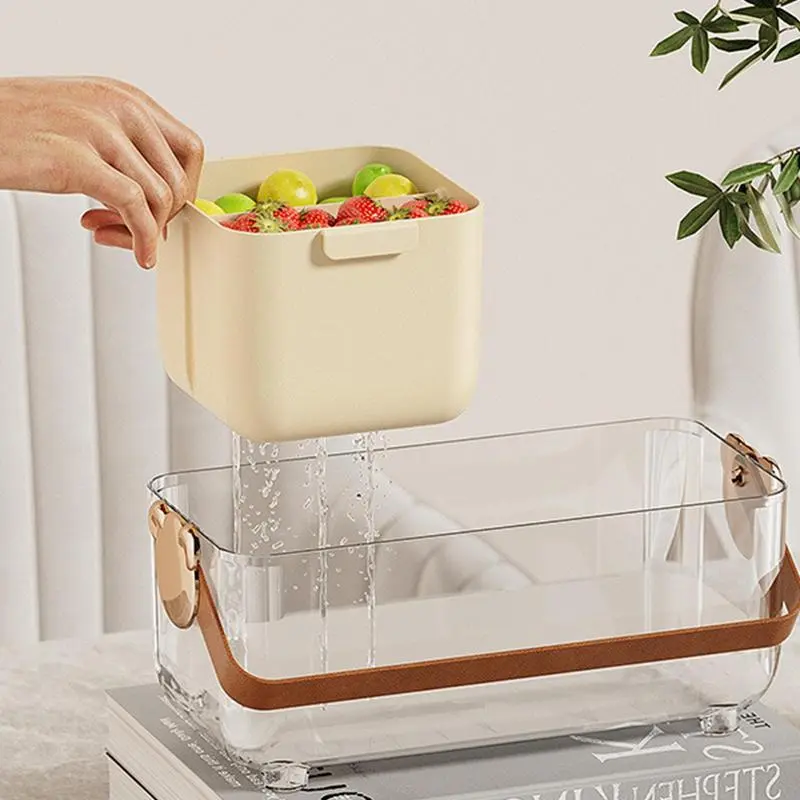 Desktop Tissue Organizer Modern Tissue Box Holder Multifunctional Decorative Tissue Box Holder Clear Modern Tissue Box Holder