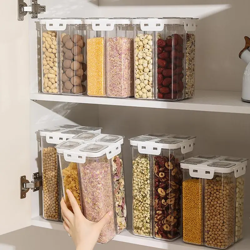 Rice Grain Storage Container Measuring Cup Leak Resistant Dry Food Bucket Dispenser Grain Container Bucket Grain Storage Tank