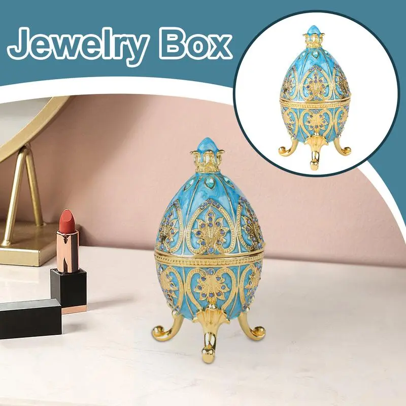 Jewellery Box Organizer Jewelry Organizer Storage Case Ring Earrings Holder Display Case Necklace Ring Earrings Case Box Storage