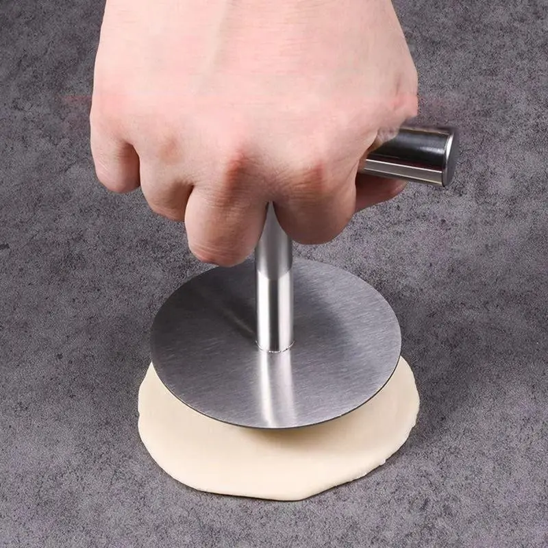 Patty Press Stainless Steel Burger Former Easy Release Rust-Resistant Meat Shaping Tool Ergonomic Handle Kitchen Cooking Gadgets