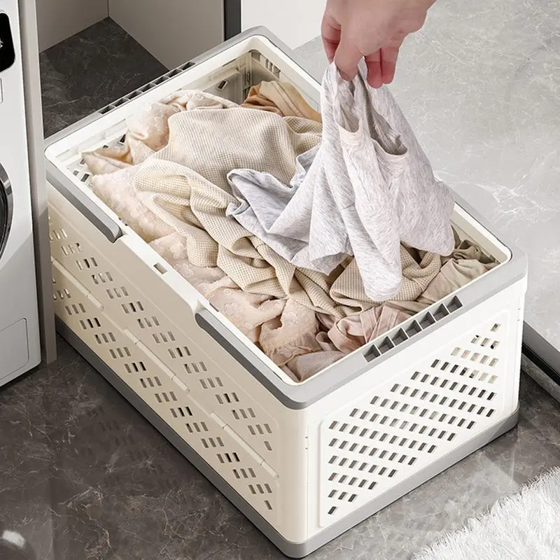 Laundry Hamper Large Laundry Basket Portable Dirty Clothes Basket Tear Proof Laundry Hamper With Handles Waterproof Washing Bin