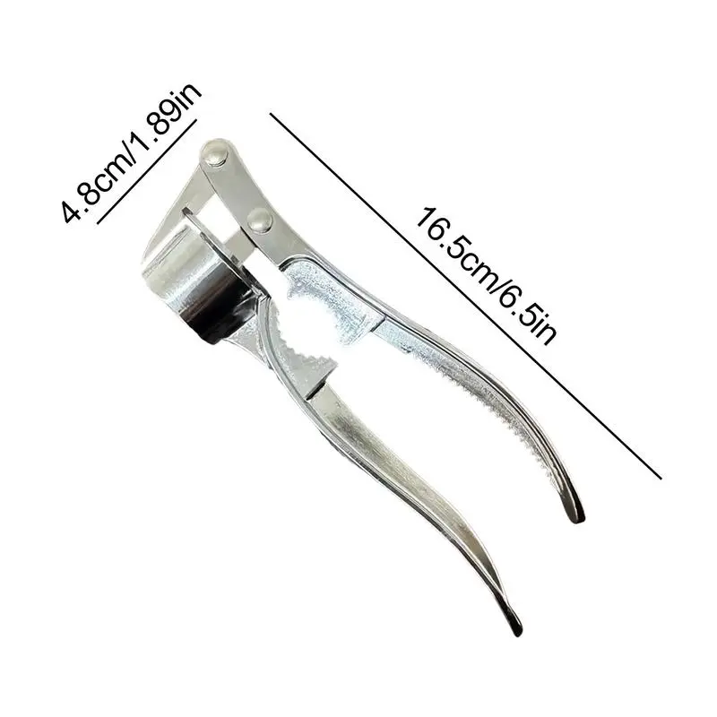 Garlic Crusher Walnut Crusher Tool Multifunctional Kitchen Accessories Easy To Clean Garlic Smasher For Home Use Picnic And