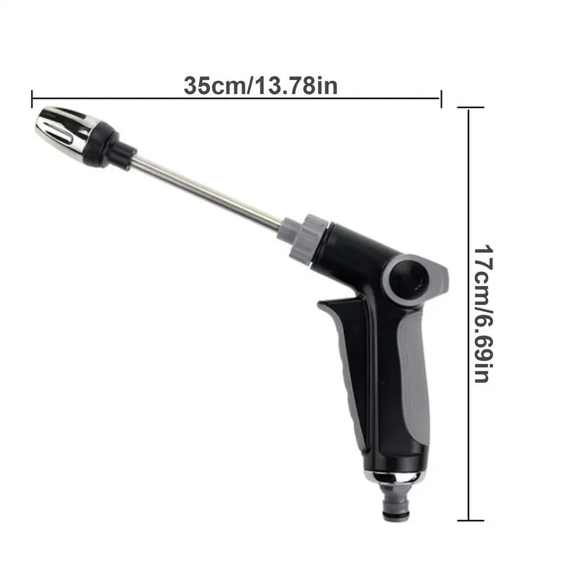 Pressure Washer Hose Nozzle High Pressure Power Washer Wand Precise Lightweight Cleaner Adjustable Sprayer Sprinkler For Outdoor