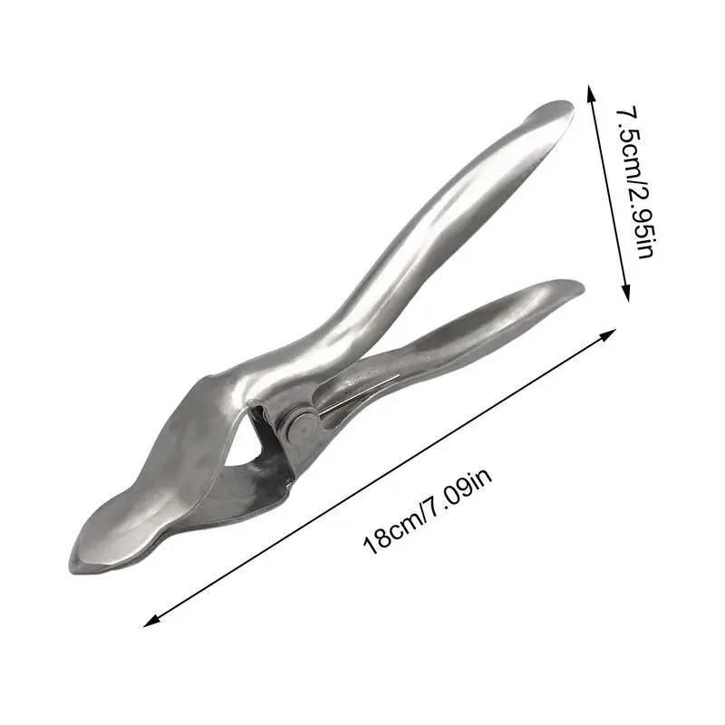 Durian Opener Stainless Steel Durian Opener Safe Fruit Opener Fast Peeling Durian Pliers For Household Fruits Kitchen