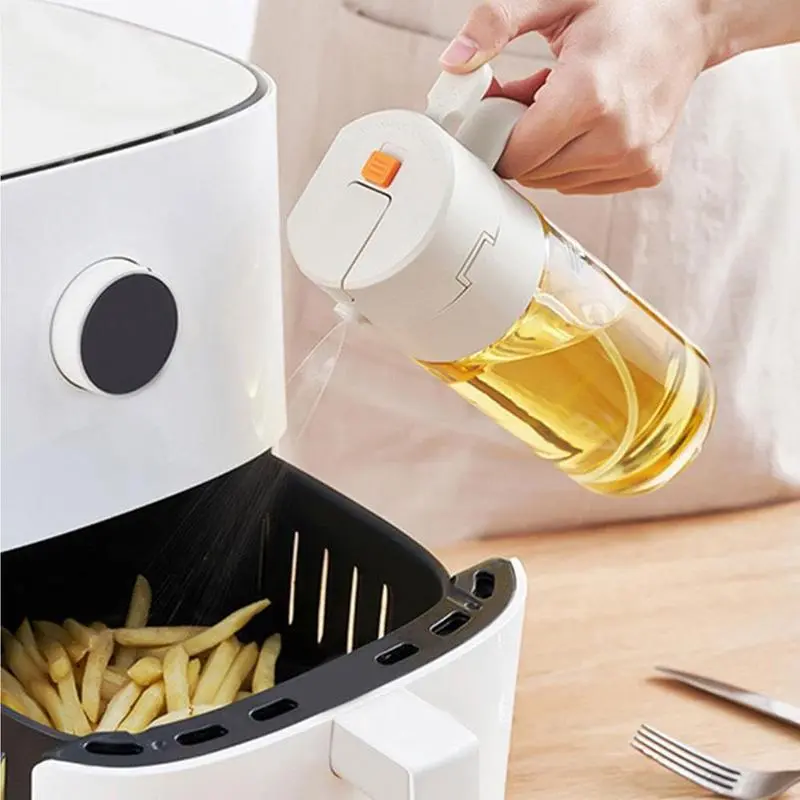 Olive Oil Dispenser Bottle Olive Oil Sprayer And Pourer For Grilling Glass Oil Spritzer Pourer Oil Dispenser Bottle For Grilling