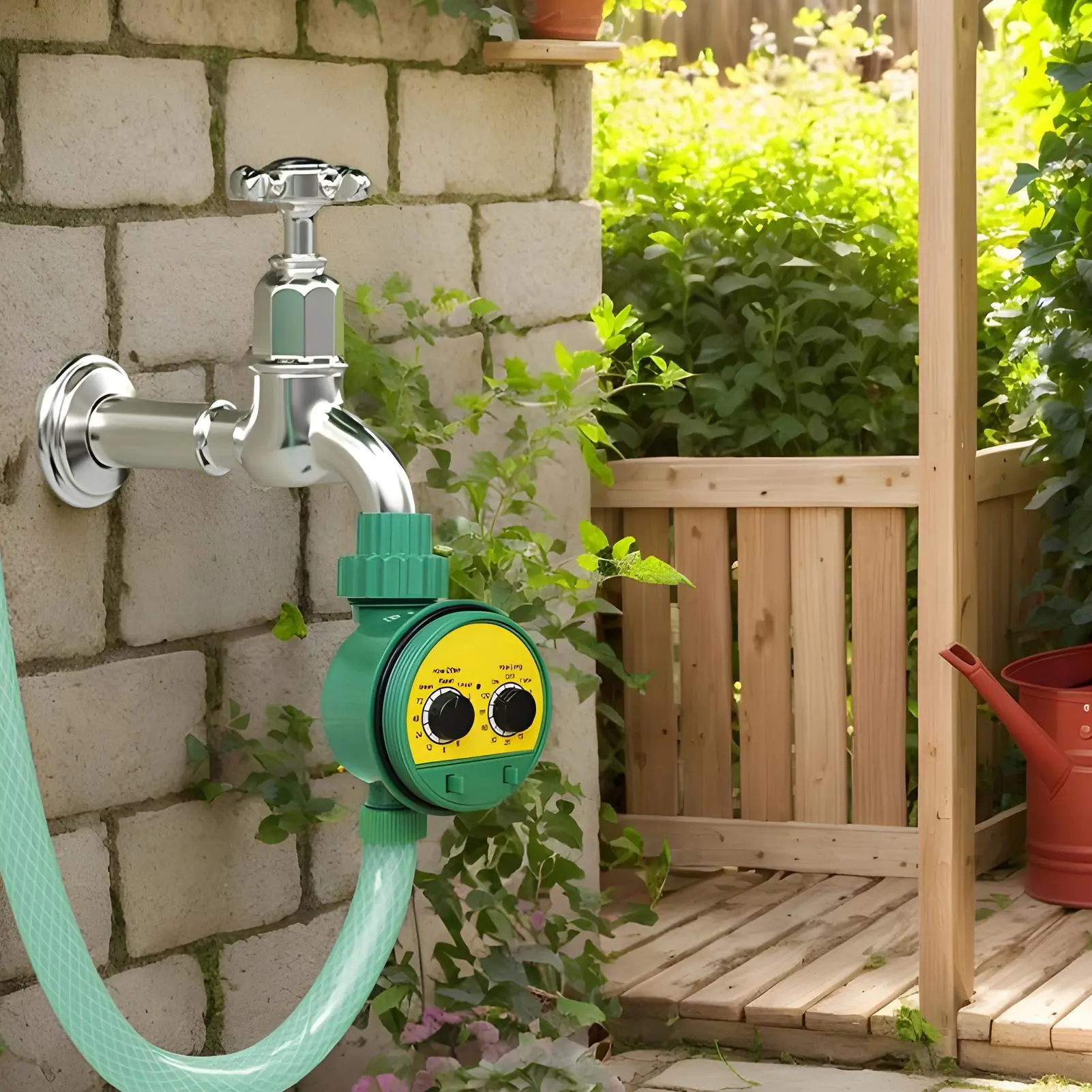 Automatic Water Timer Irrigation Timing Tool Jam Proof Precision Watering Timer For Lawn Greenhouse Backyard Landscape