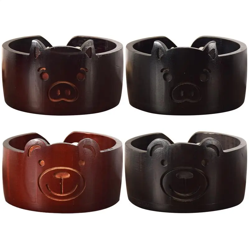 Yarn Bowl Wooden Crochet Bowls Cute Animal Shaped Container Crochet Organizer Storage Holder Knitting Supplies Organizer