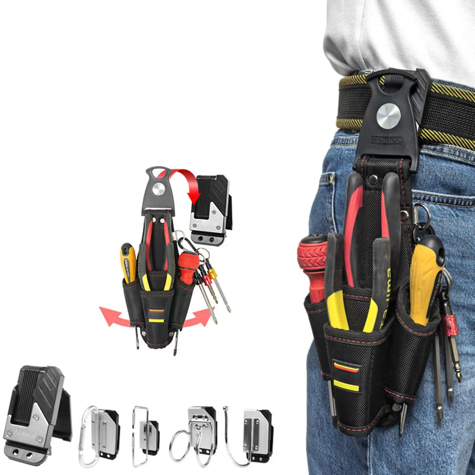 Thigh Bag Lightweight Tool Pouch Bag Portable Multifunctional Waterproof Compact Organizer For Repair Maintenance Electrical