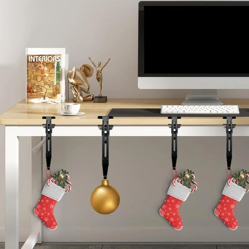 Christmas Stockings Holder Hanger Metal Stockings Hangers Metal Stockings Hangers Heavy Mantel Stocking Hooks Fireplace Stocking