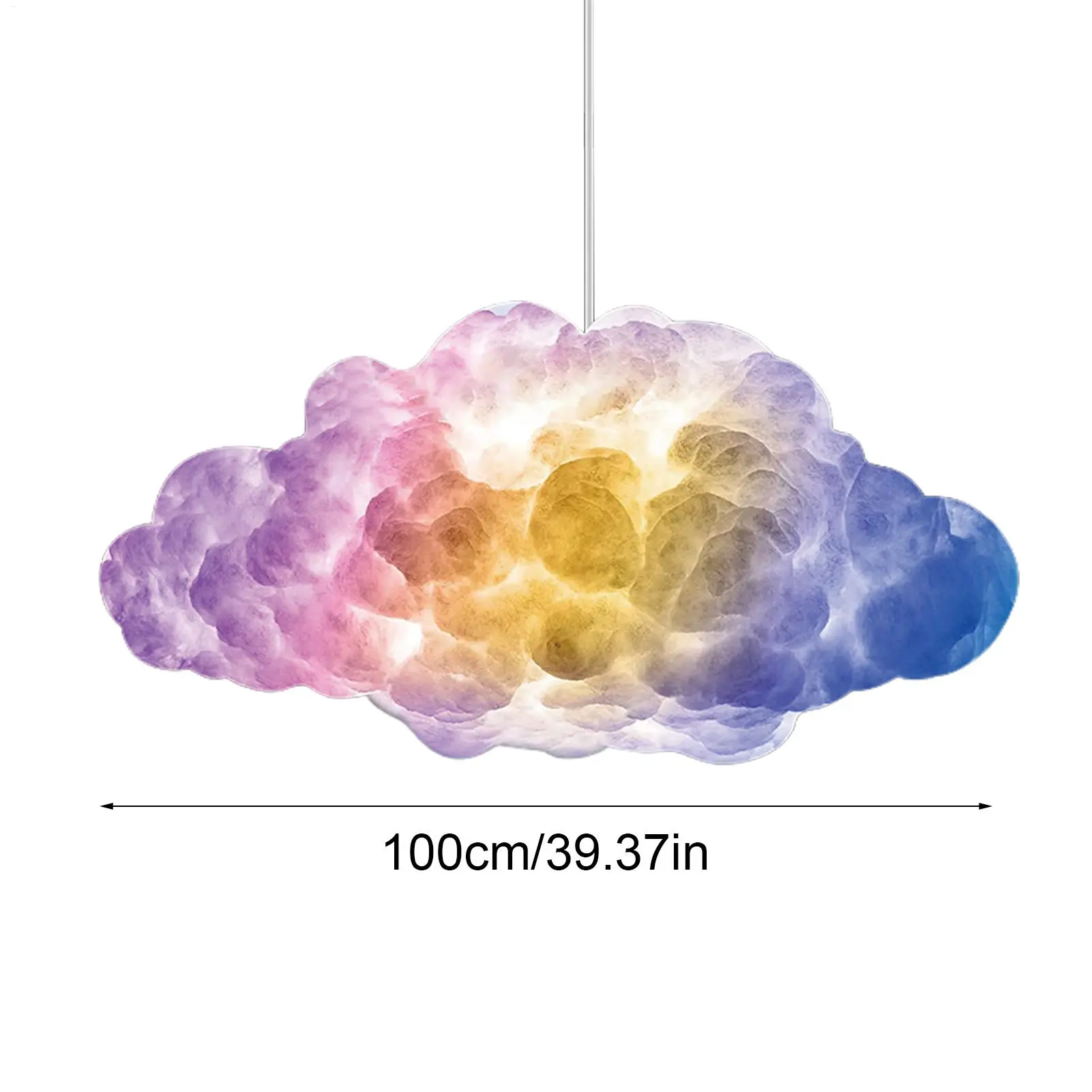 Led Cloud Light Night Light Bedroom Floating Cloud Lamp Multi-Functional Adjustable Nursery Lighting Accessories For Teen Adults