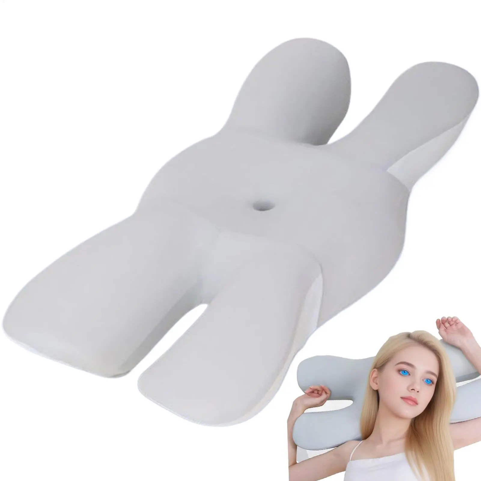 Sleeping Cervical Pillow Orthopedic Ergonomic Butterfly Stomach Sleeper Pillow slow rebound memory cotton pillow neck pillow