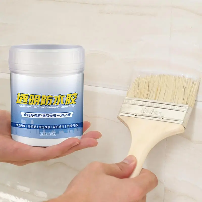 Waterproof Adhesive Glue Transparent Repairing Leak Anti Leakage Waterproof Agent Roof Coating Sealant Waterproofing Material