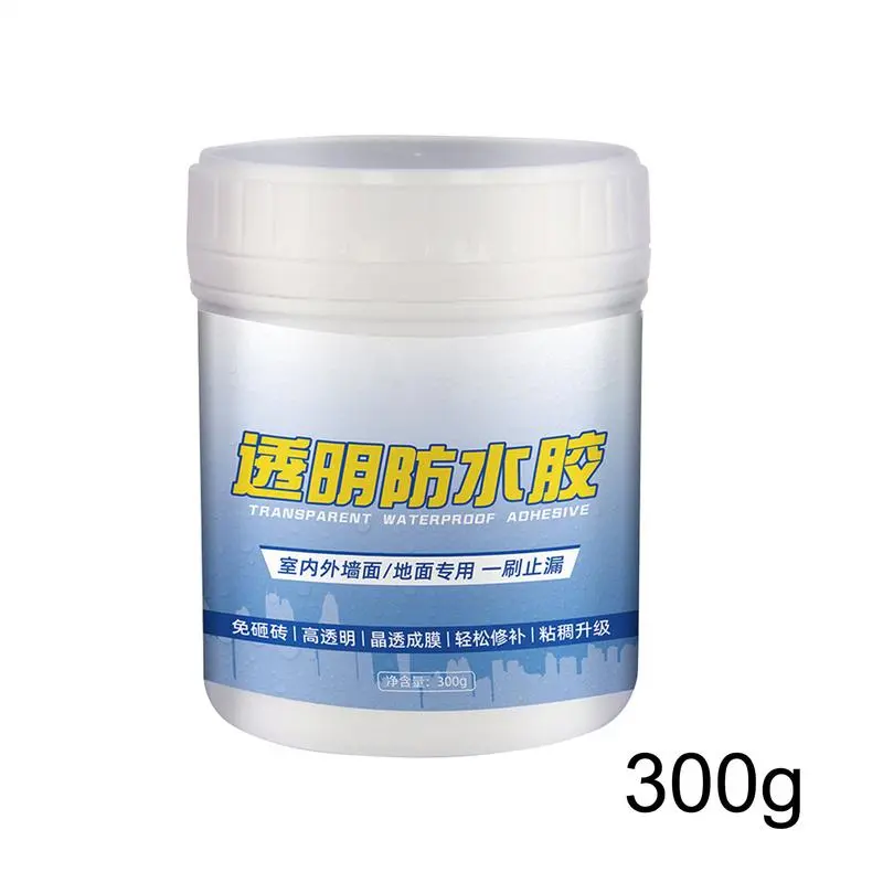 Waterproof Adhesive Glue Transparent Repairing Leak Anti Leakage Waterproof Agent Roof Coating Sealant Waterproofing Material