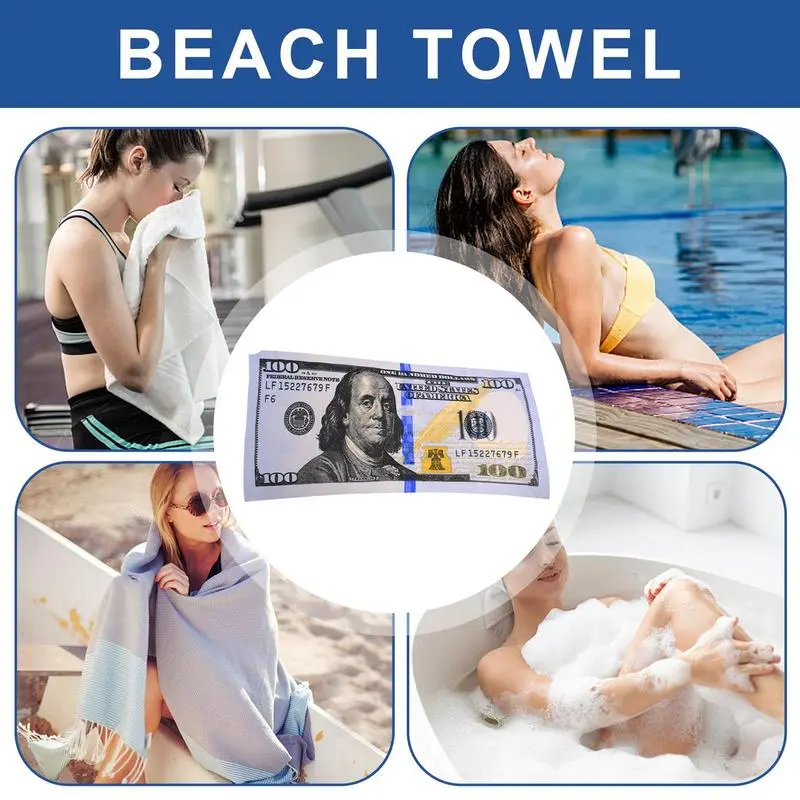 Oversized Beach Towels Breathable Smooth Beach & Hand Towel Swim & Pool Towel Fast Drying & Lightweight For Travel & Outdoor