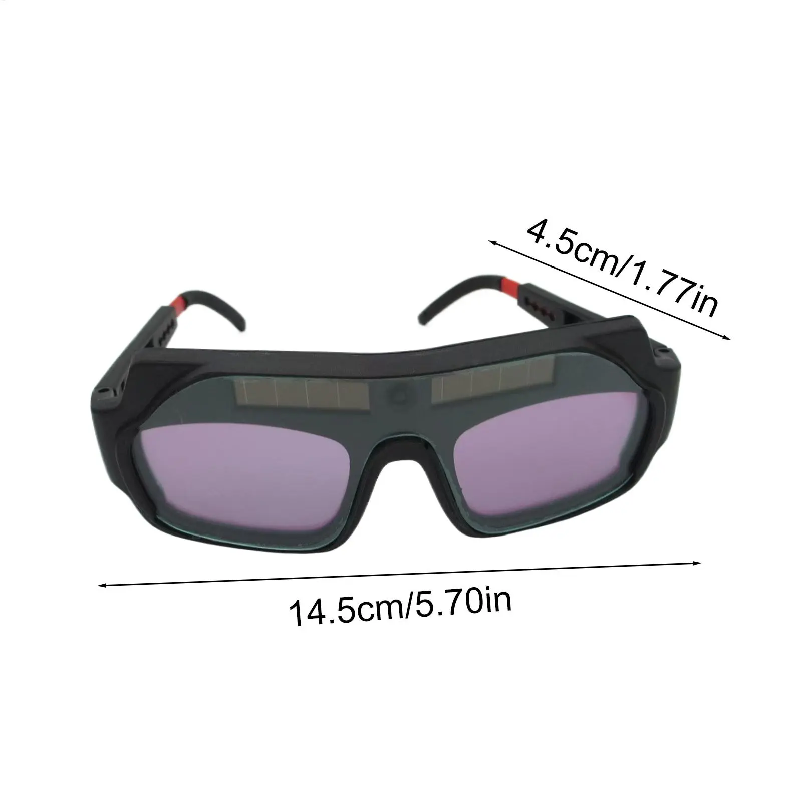 Welding Glasses Anti-Scratch Welding Lens Auto Darkening True Color Glasses Auto Darkening Anti-Eyes Shield Goggle For Welding