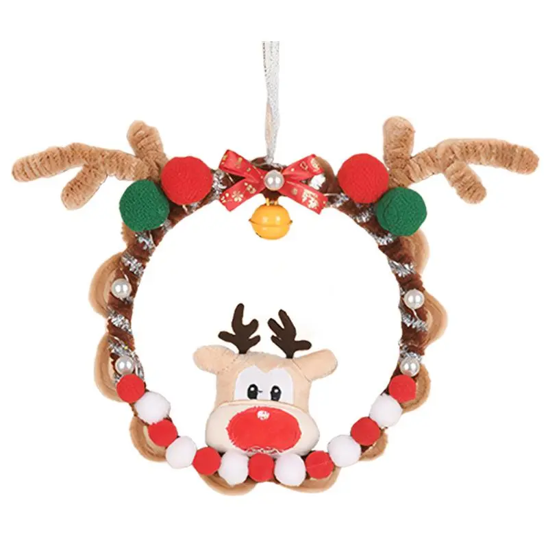 wreath making kit Christmas Light-Up Wreath Making Supplies Christmas Garlands Wreaths Christmas Craft Kits Christmas Decor