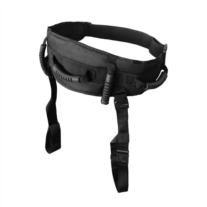 Gate Belt For Elderly Oxford Walking Transfer Belt Quick Release Gait Belts Adjustable Comfortable Lift Belt With 5 Handles Gate
