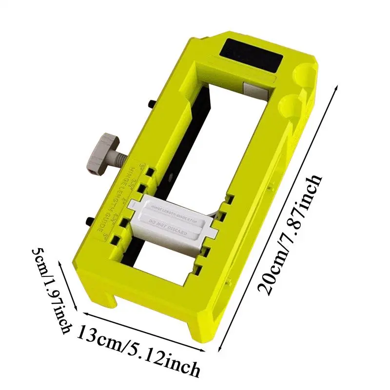 Door Hinge Jig Router Hinge Jig Door Latch Installation Kit Chiseling Hinge Mortiser Adjustable Scoring Power Tool For Door &