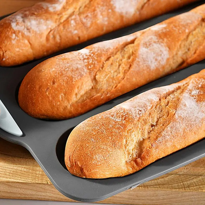 Sandwich Baking Liners Non-stick Loaf Pan Sandwich Baking Liners 24x34.5cm/9.4x13.6inch French Bread Pan Silicone Professional