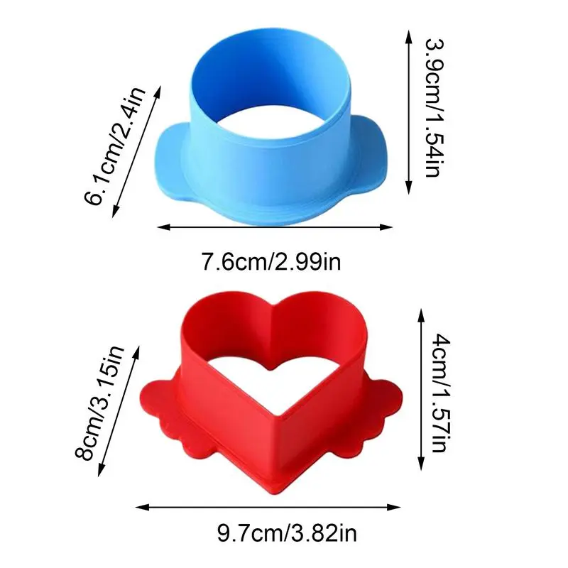 Round And Heart Cake Pop Cutter Cake Pop Cutter Pusher Maker Mold Smooth Shapes Press Set Home Baking Accessories Teaching Tool