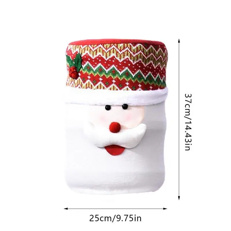 Water Jug Cover Christmas Drinking Barrel Dust Protector Stretchy Water Bucket Dust Defense Reusable Water Dispenser Dust Sleeve