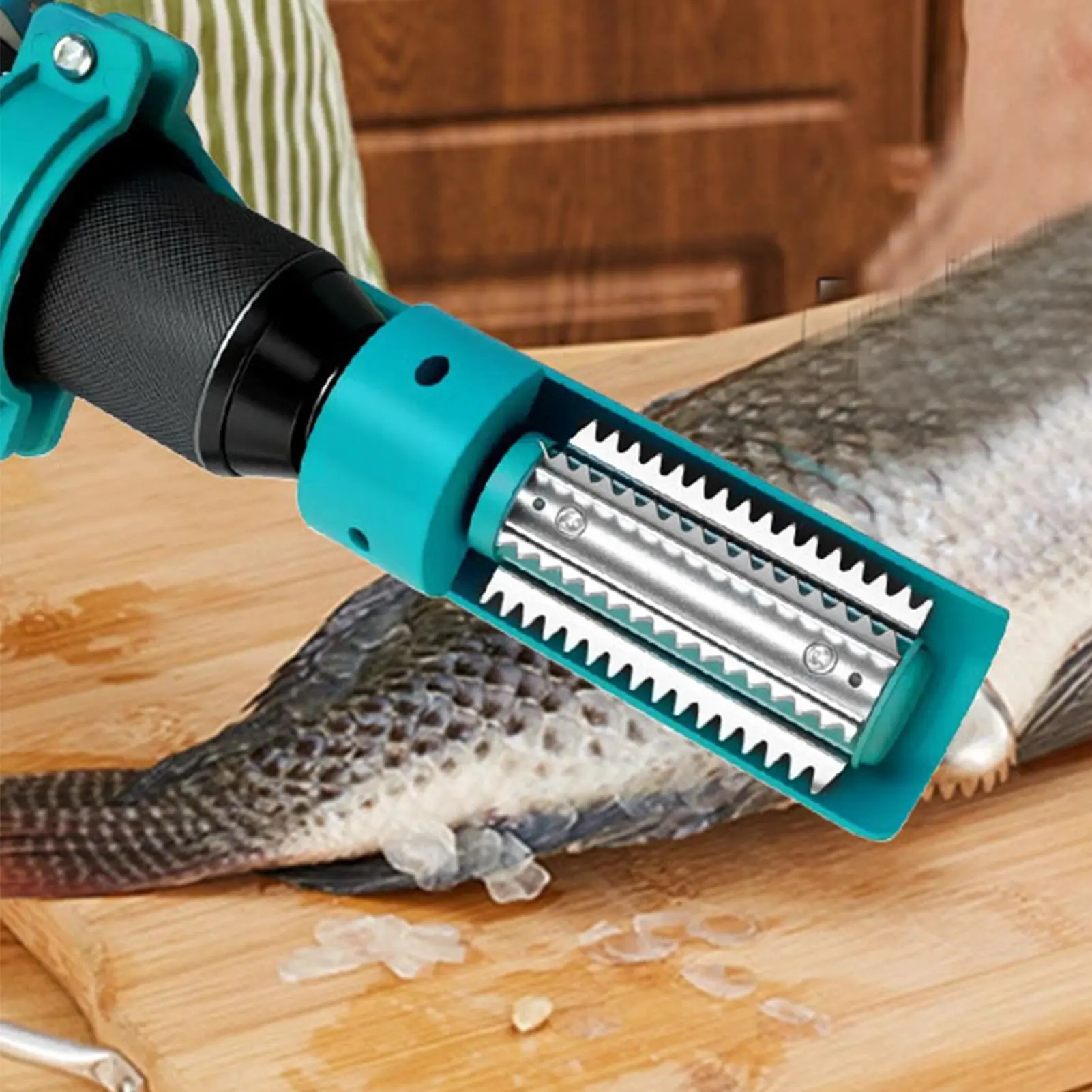 Fish Scraper Electric Fish Scale Scraper Carp Scaling Tool Hand Drill Accessories For Indoor Outdoor Meal Prep Restaurants