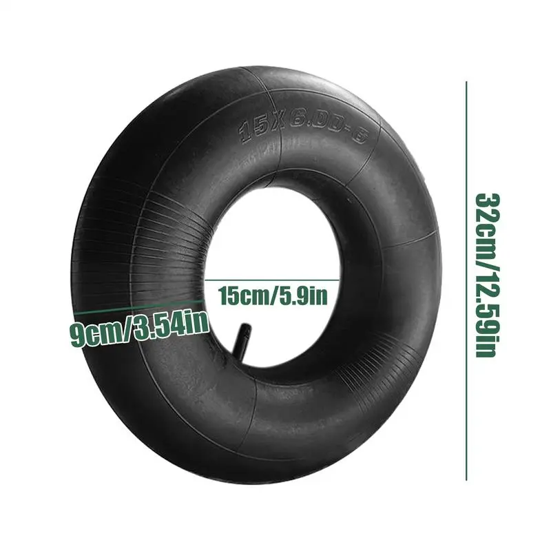 Lawn Mower Tire Tubes Replace Inner Tubes Sturdy 2 Pieces Wear-Resistant Repair Accessories For Repairing Maintenance Snow