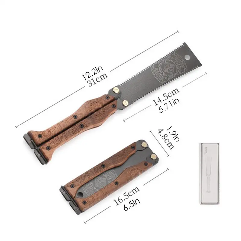 Japanese Pull Saw Folding Pruning Saw Fast-Cutting Lightweight Bowsaw Non-Slip Handle Garden Tool For Camping Crafts