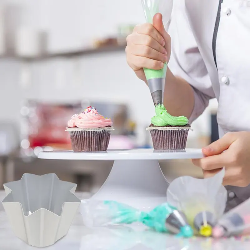 Breast Cake Mold Non-Stick Aluminum Pan Kitchen Baking Accessories Tools Octagonal Cake Pan Cake Pan Aluminum Alloy For Pudding