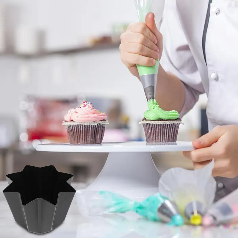 Breast Cake Mold Non-Stick Aluminum Pan Kitchen Baking Accessories Tools Octagonal Cake Pan Cake Pan Aluminum Alloy For Pudding