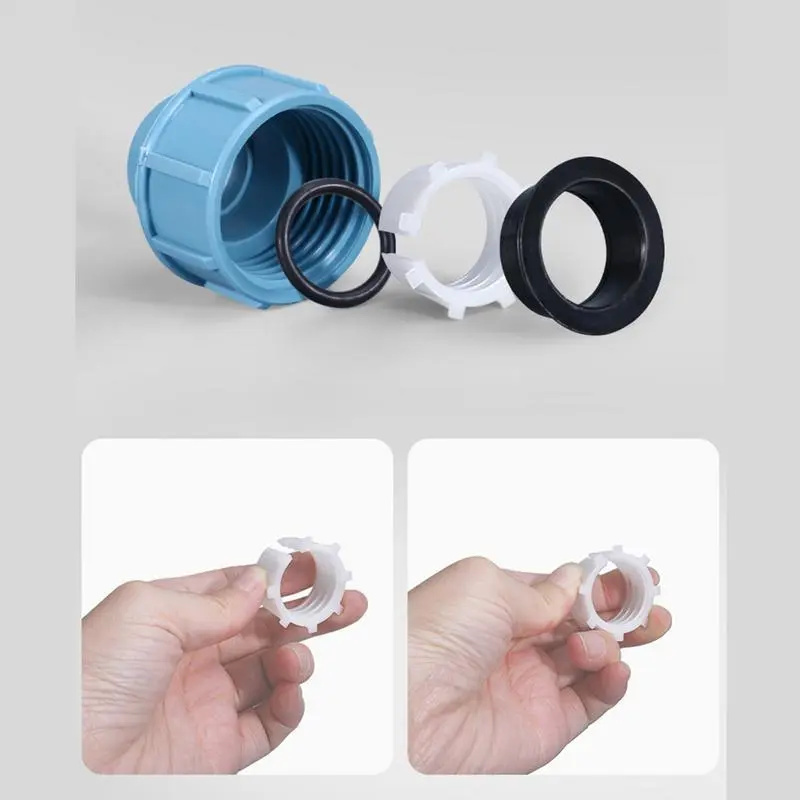 Gallon Tank Adapter 3/4-inch Tank Outlet Tap with Extension Tube Water Bucket Valve Fittings IBC ton barrel joint with 25cm tube
