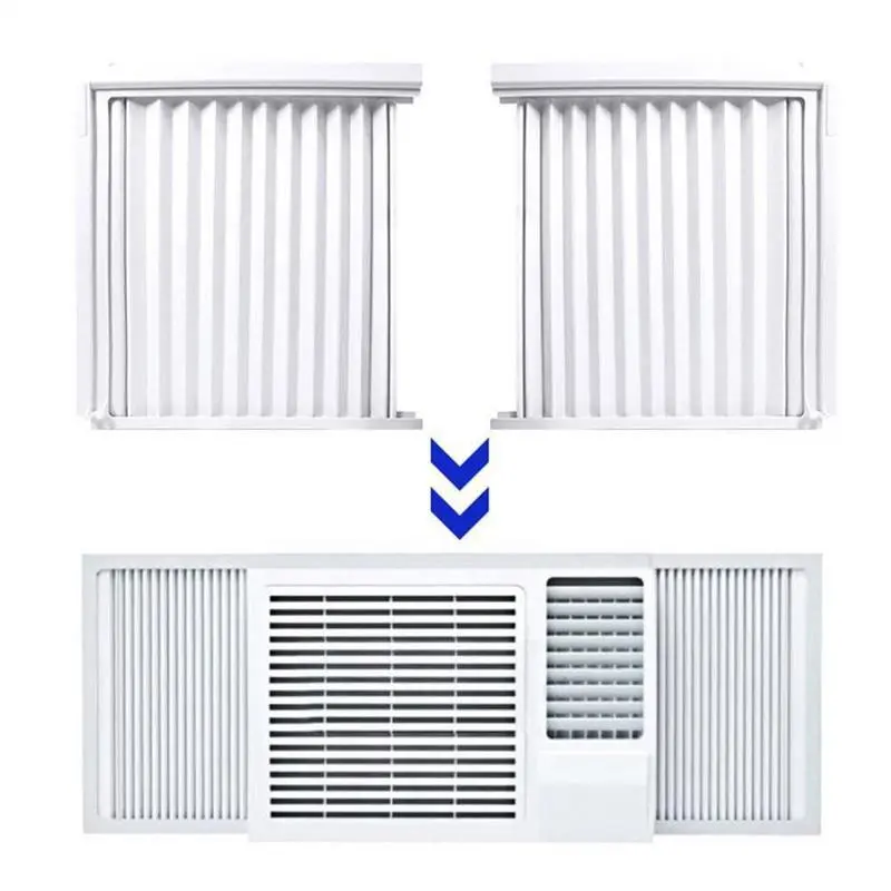 Window Air Conditioner Side Panels Window Vent Insulation Panels,Sliding Insulated Sealed Removable Frame Air Vent Cover