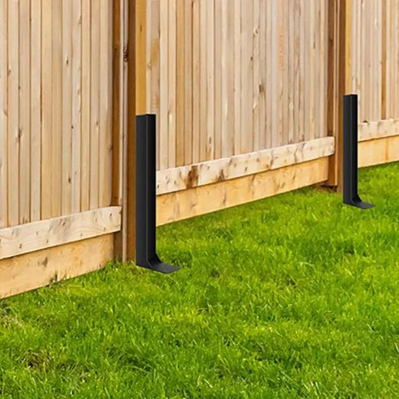 Fence Post Repair Fence Post Repair Spike Heavy Metal Replacement Thickened Quick Easy Spikes For Ground Lawn Fencing Leaning