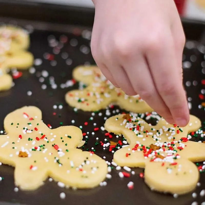 Stainless Steel Cookie Cutters Christmas 12X Stainless Soft Candy Cutter Set Festival Cookie Baking Molds For Soft Candy