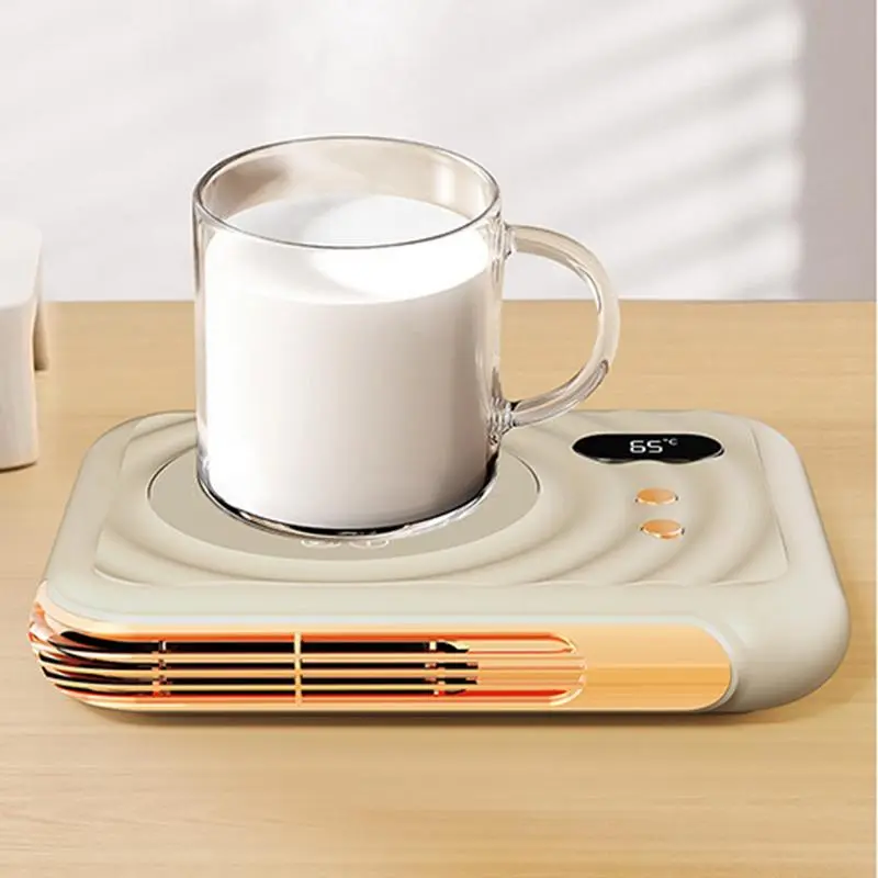Coffee Mug Warmer 3 Temperature Setting Cup Warmer Beverage Warmers Coffee Warmer Double Functions Mug Warmer For Family Friends