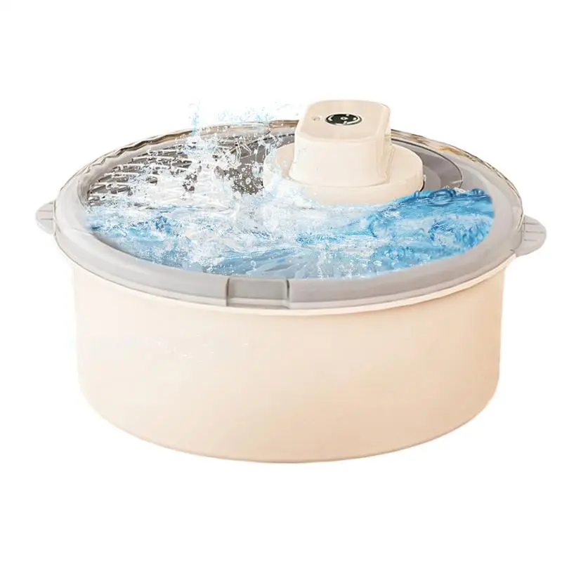 Fruit Cleaner Spinner Manual/Electric Fruit And Vegetable Cleaner Multi-purpose Food Washing Appliance Vegetables Salad Spinner