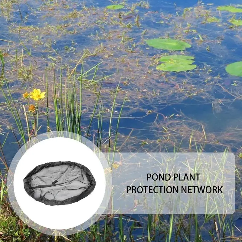 Floating Plant Barrier Floating Island Plant Protector Round Fish Tank Fence Pond Netting For Outdoor Duckweed Home Water