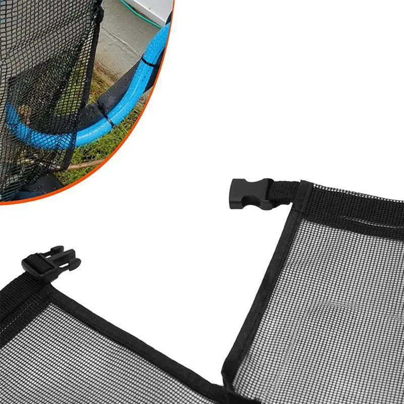 Air Conditioning Cover Mesh Air Conditioner Protector Foldable Condenser Protector Dust-Proof Hood 35.43x35.43x39.37 Inches for