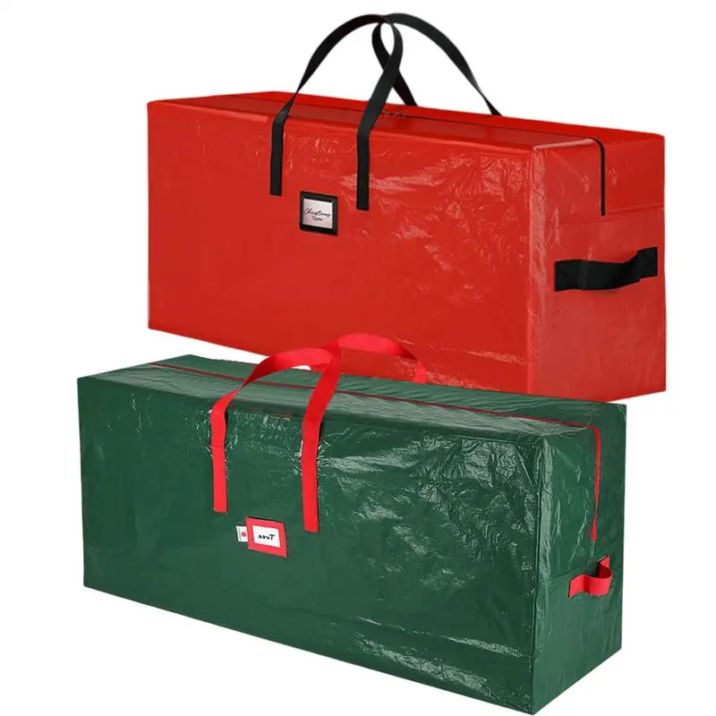 Christmas Tree Storage BagLarge Storage Container Christmas Decoration Organizer Xmas Tree Decoration Wreath Storage Box