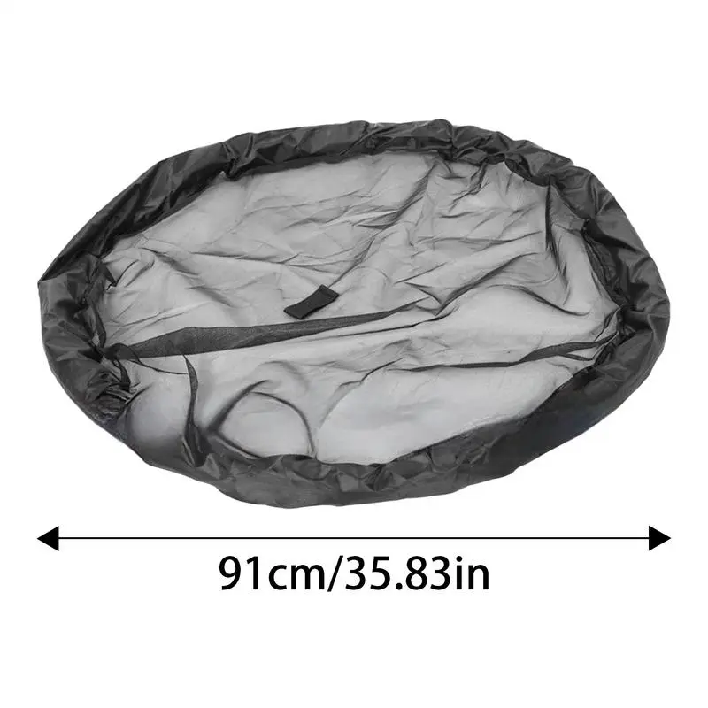 Floating Plant Barrier Floating Island Plant Protector Round Fish Tank Fence Pond Netting For Outdoor Duckweed Home Water