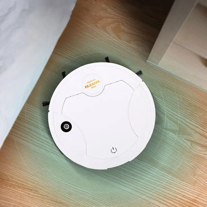 Robot Vacuum Robot Cleaner With Low Noise And Strong Suction Smart Sweeping Robo Vacuum For Daily Cleaning Hard Floors Carpet