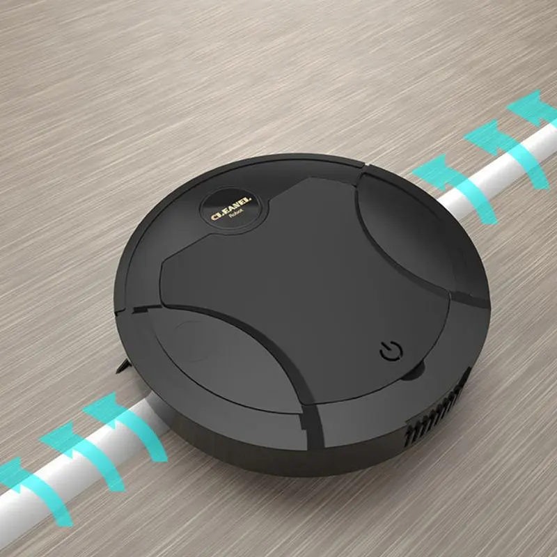 Robot Vacuum Robot Cleaner With Low Noise And Strong Suction Smart Sweeping Robo Vacuum For Daily Cleaning Hard Floors Carpet