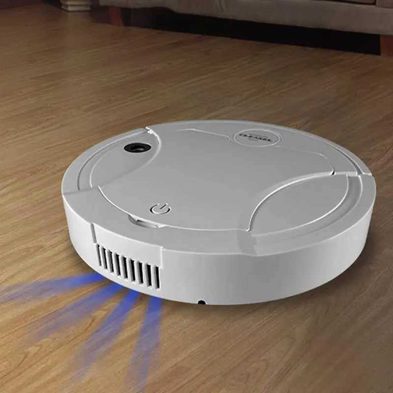 Robot Vacuum Robot Cleaner With Low Noise And Strong Suction Smart Sweeping Robo Vacuum For Daily Cleaning Hard Floors Carpet