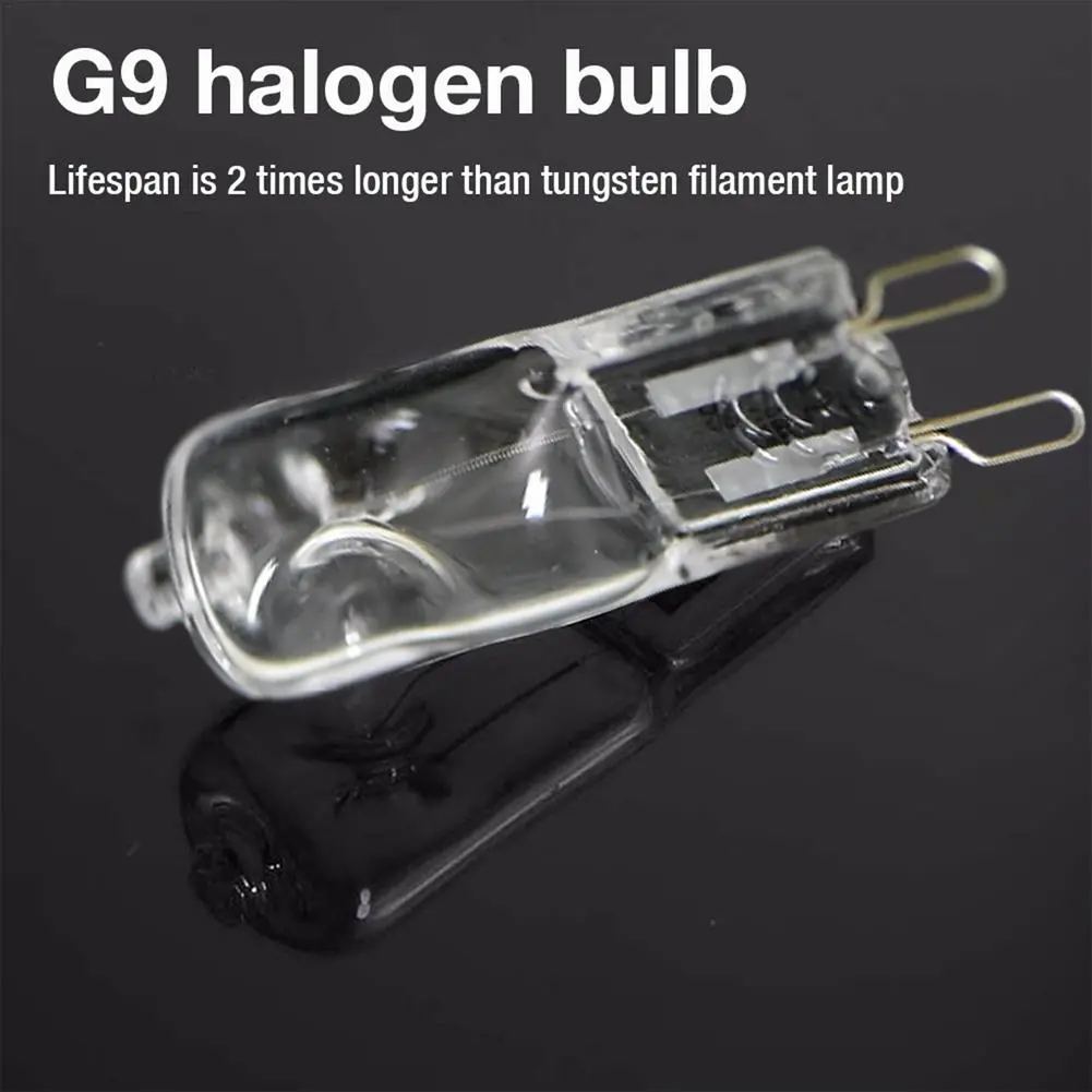 40W Oven Light Bulb G9 High Temperature Bulb Steamer Light G9 Oven Lighting Bulb 110-130V / 220-240V