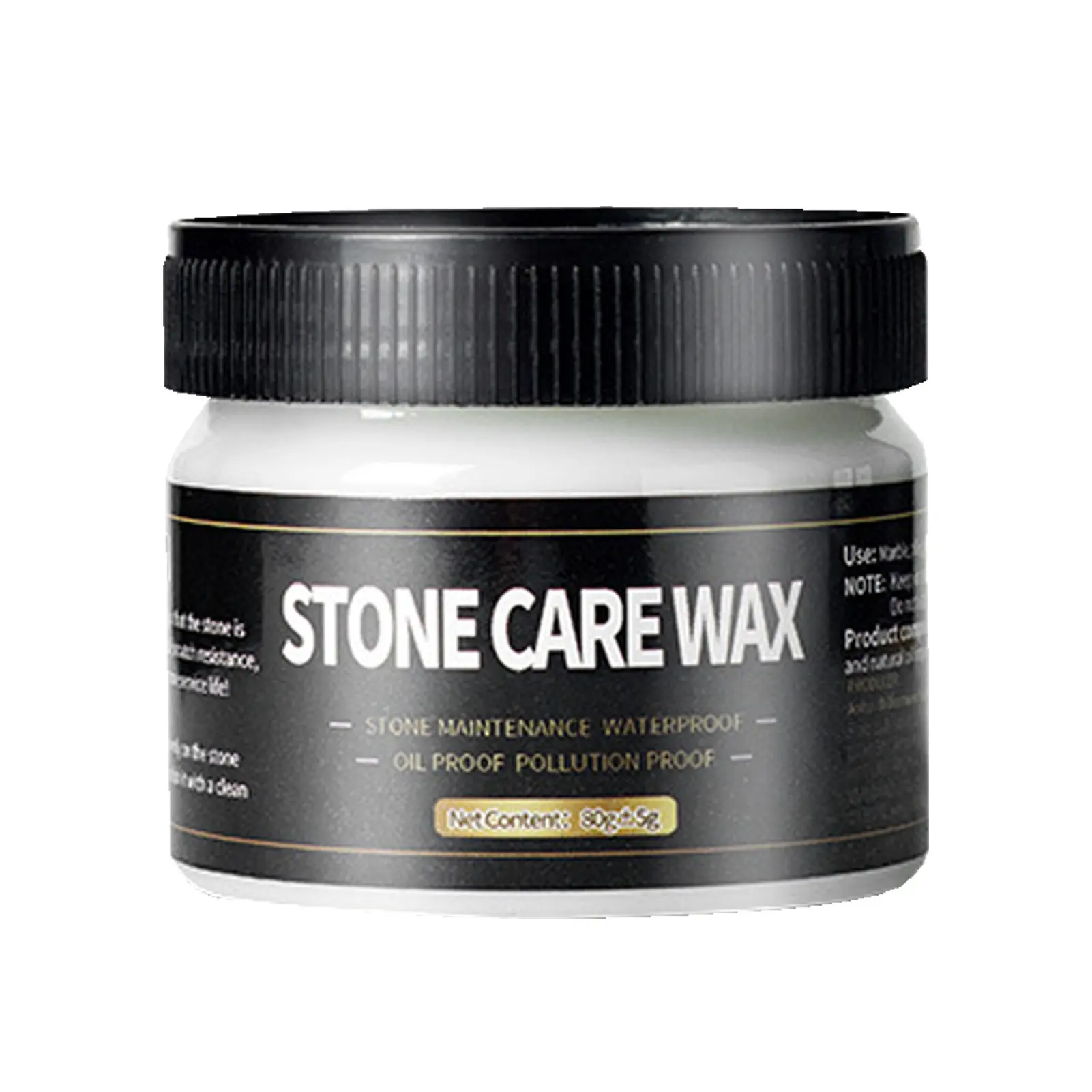 Marble, Quartz Stone, Granite Polishing Wax Stone Care Wax Stone Maintenance Glazing Floor Wax Paste Wax Tile Wax 80g