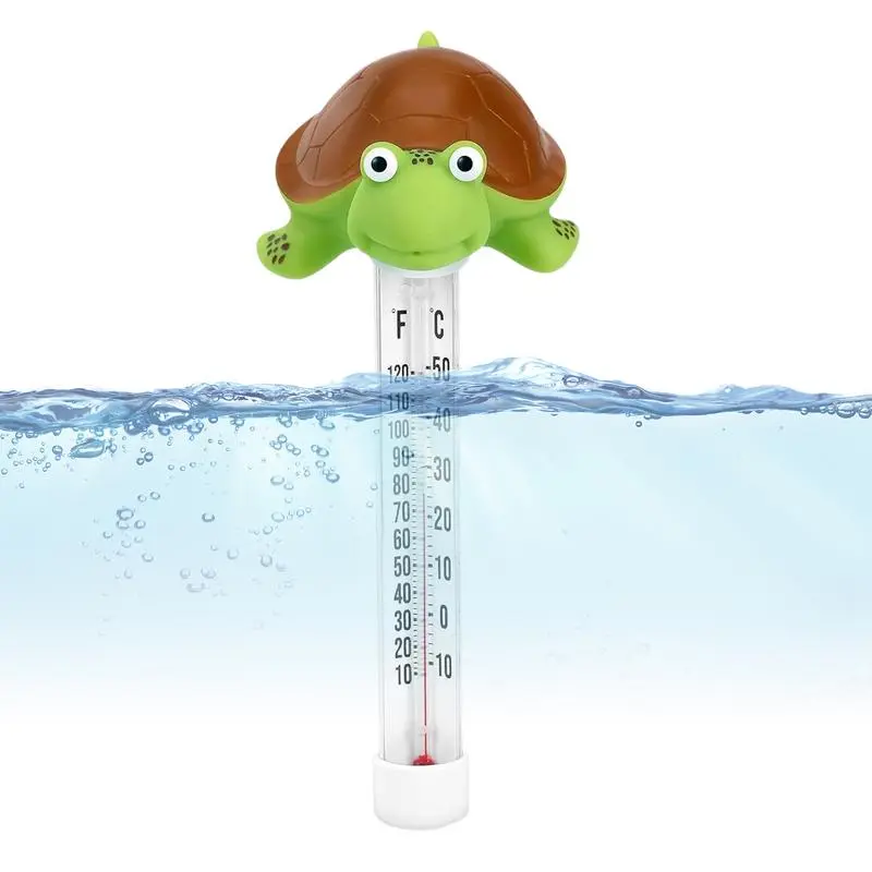 Pool Temperature Gauge Spa Temperature Gauge Swimming pool float thermometer Flamingo turtle thermometer for Hot Tubs Spas Aquar
