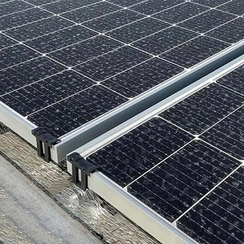 Solar Panel Water Drainage Clips 30x Water Guide Buckle Panel Frame Cleaning Clips Photovoltaic Panel Water Guide Auto Remove